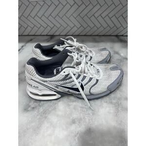 Nike Air Max Torch 4 Men’s Size 8 White Grey Black Running Shoes 343846-100